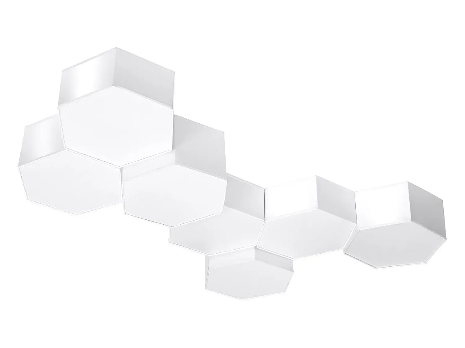 Sollux Lighting Plafón^Sunde Plafón Decorativo Empotrado, , 13,5cm Blanco