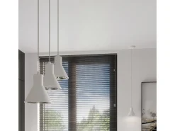 Sollux Lighting Taleja Lámpara de Techo Colgante Dome, Blanca, 1x ES111