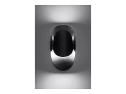 Sollux Lighting Tear Aplique Up & Down, Negro, 1x G9