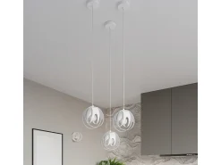 Sollux Lighting Plafón^Tulos Foco Semi Empotrado, , 1x E27 Blanco
