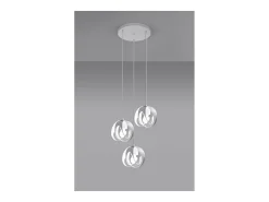 Sollux Lighting Tulos Plafón Colgante Cluster, Blanco, 3x E27