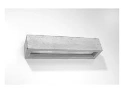 Sollux Lighting Aplique Para Pared^Vega Up & Down Aplique Cemento, 50cm Gris