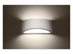 Sollux Lighting Vixen Lámpara de pared Up & Down, blanca, 31,5 cm