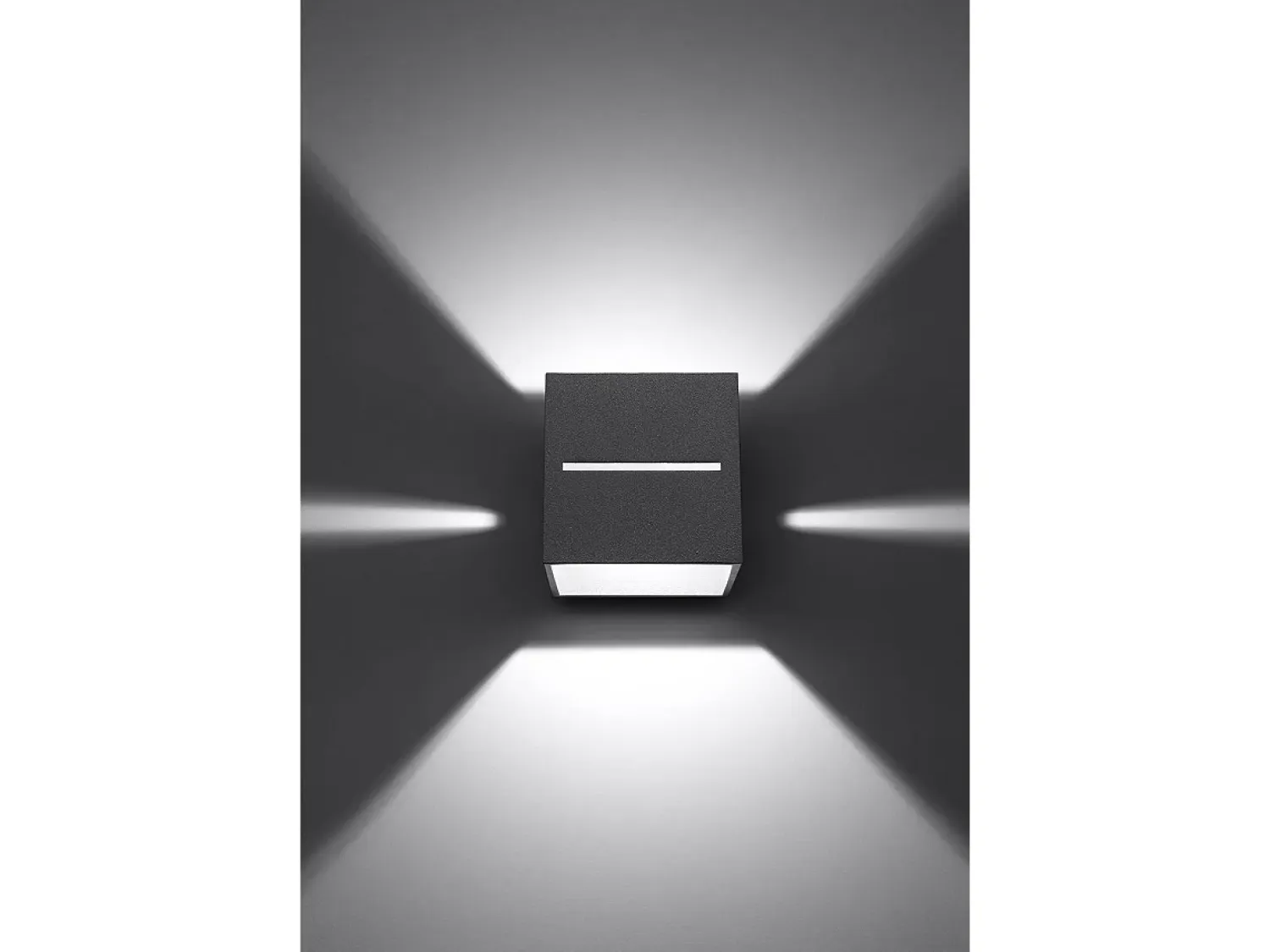 Sollux Lighting Aplique Para Pared^Sollux LOBO - 1 Light Up Down Wall claro, G9 Gris