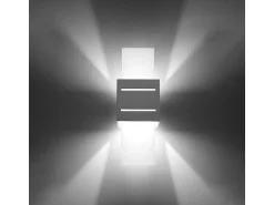 Sollux Lighting Aplique Para Pared^Sollux LORETO - 1 aplique de luz blanca, G9 Blanco