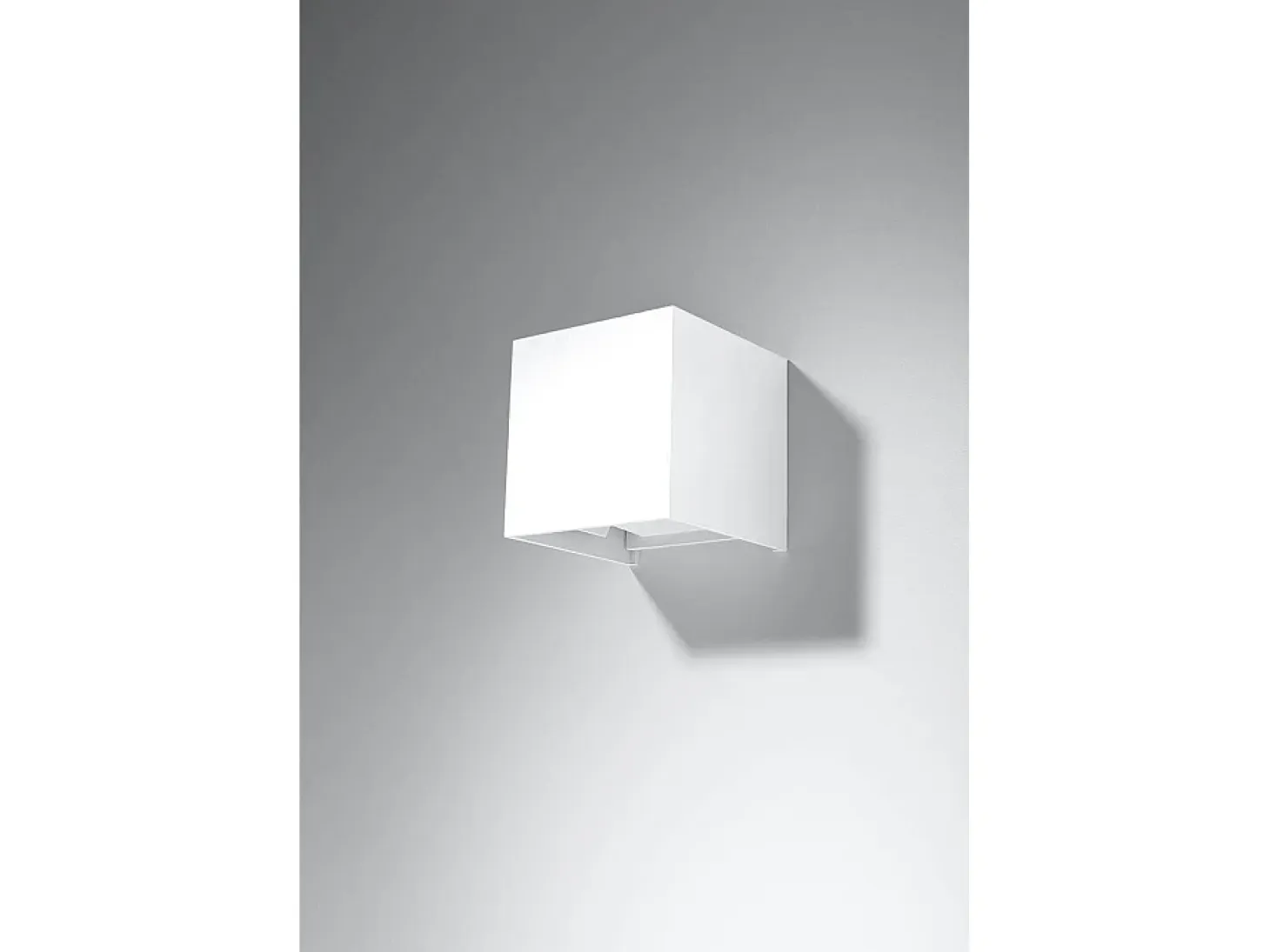 Sollux LUCA - Lámpara de pared empotrada LED 1 Light Up Down Blanco