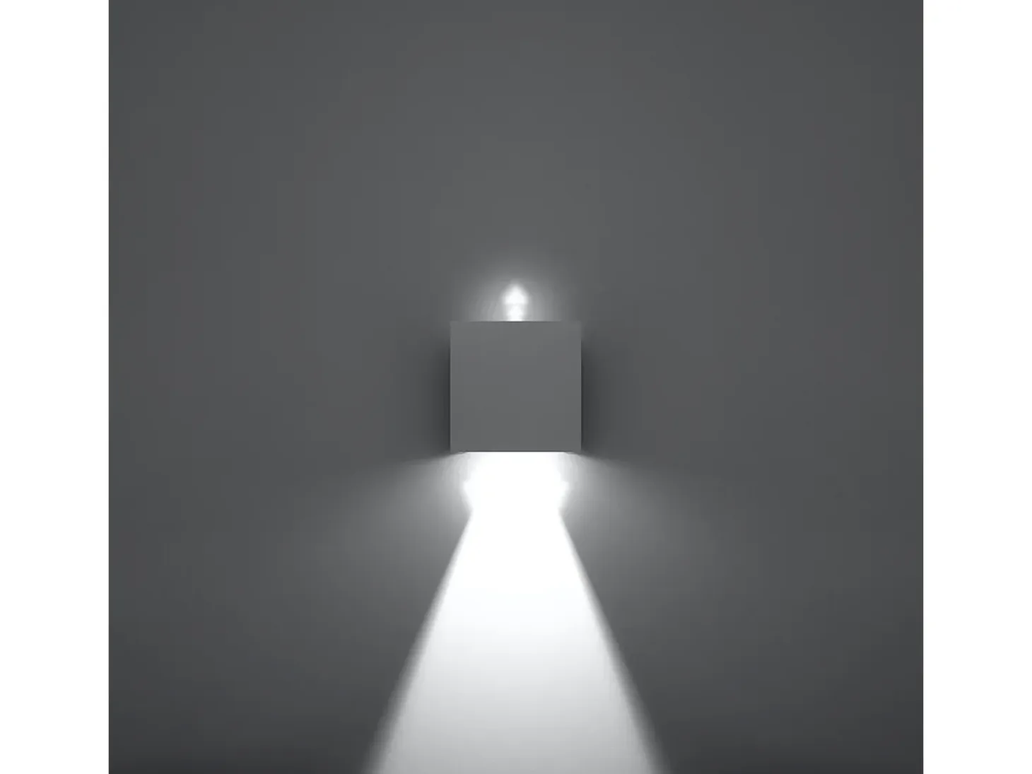 Sollux LUCA - Lámpara de pared empotrada LED 1 Light Up Down Blanco