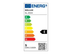 Sollux LUCA - Lámpara de pared empotrada LED 1 Light Up Down Blanco