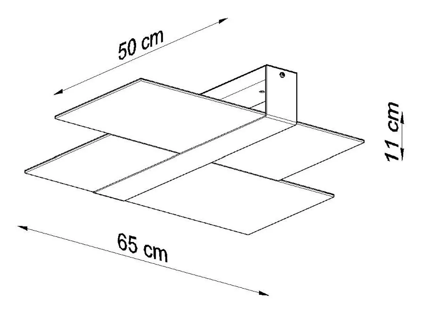 Sollux MASSIMO - Lámpara de empotrar decorativa de 2 luces Blanco, Cromado, E27