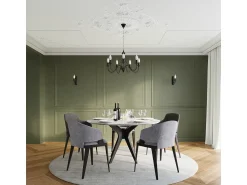 Sollux Lighting Aplique Para Pared^Sollux MINERWA - 1 luz de pared Vela Vela Negra, E14 Negro