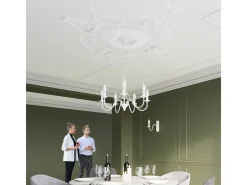 Sollux MINERWA - Lámpara de araña de 5 brazos con múltiples luces blanca, E14
