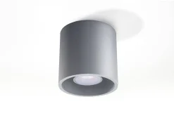 Sollux Lighting Plafón^Sollux ORBIS - 1 Downlight de superficie , GU10 Gris