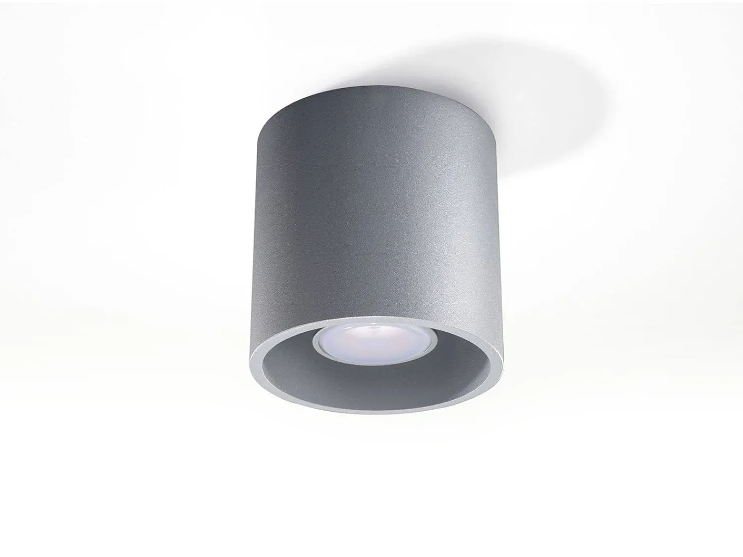 Sollux Lighting Plafón^Sollux ORBIS - 1 Downlight de superficie , GU10 Gris