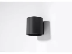 Sollux ORBIS - 1 lámpara de pared Light Up Down Negra, G9