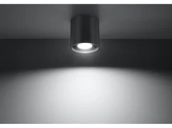 Sollux ORBIS - 1 luz empotrable de superficie antracita
