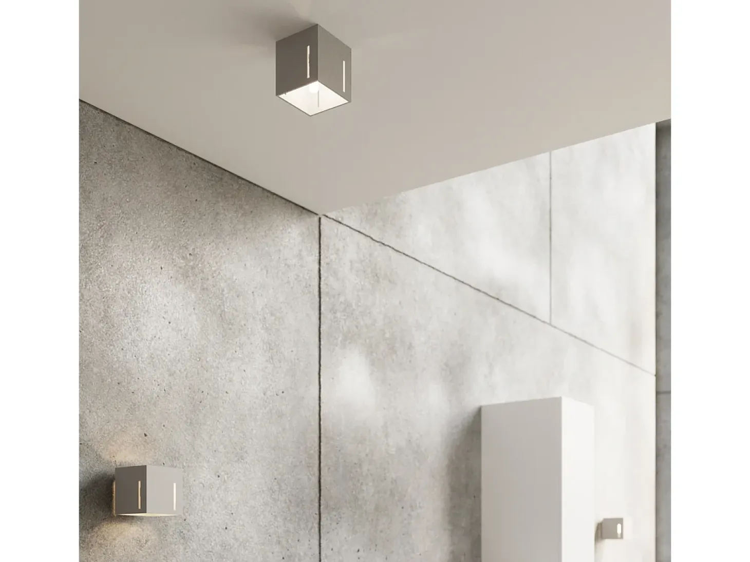 Sollux PIXAR - 1 pared a ras de luz gris claro, G9