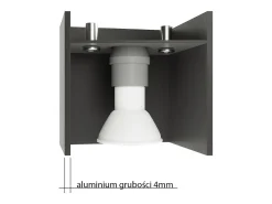 Sollux QUAD - 2 Downlight de superficie blanca, GU10