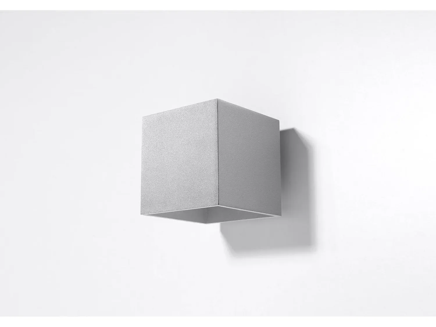 Sollux Lighting Sollux QUAD - 1 Light Up Down Wall claro, G9 Gris