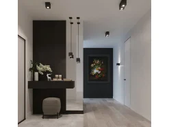 Sollux Lighting Aplique Para Pared^Sollux QUAD - 1 lámpara de pared Light Up Down Negra, G9 Negro