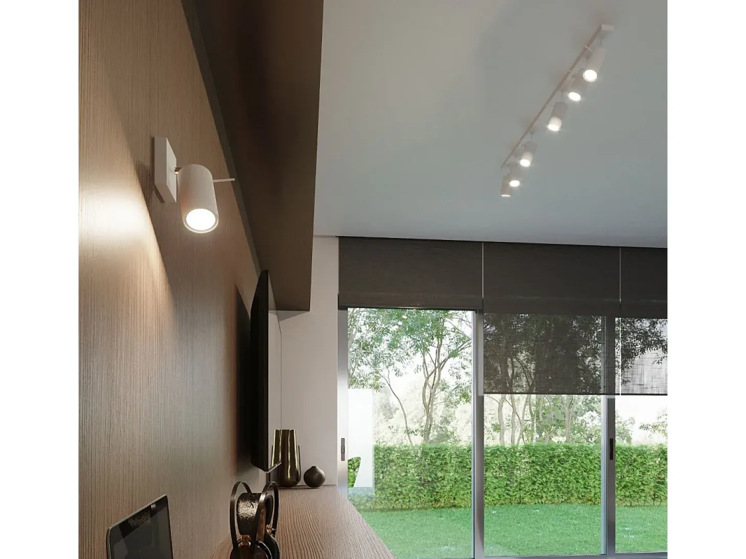 Sollux RING - Cluster de 4 focos de luz blanco, GU10