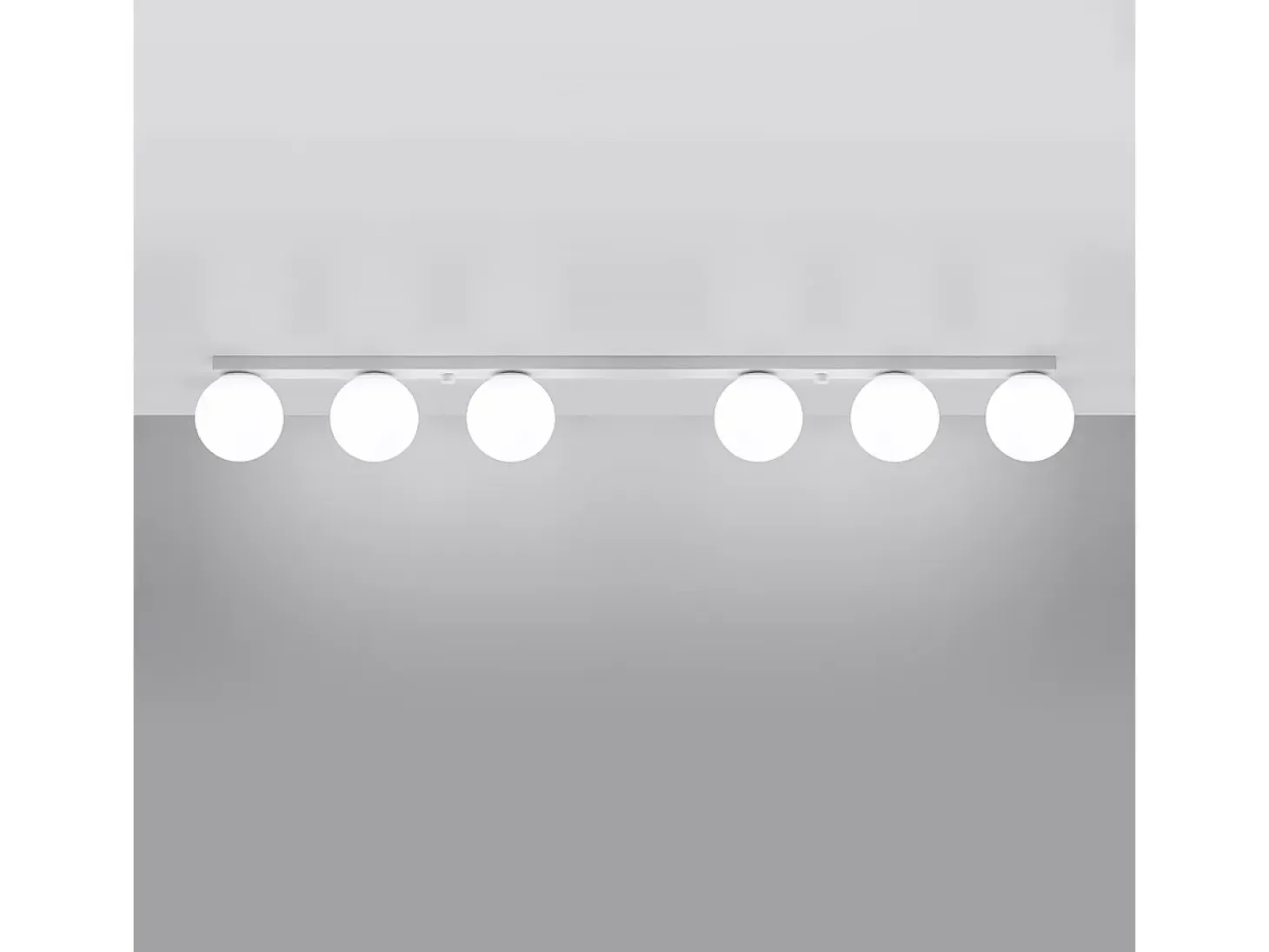 Sollux Yoli Plafón Globe Blanco