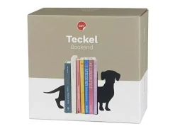 Clearance Balvi Sujetalibros de metal Teckel Animales Negro