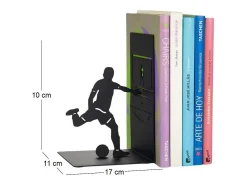 Sujetos de metal negro Sport Footballer