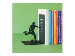 Sujetos de metal negro Sport Footballer