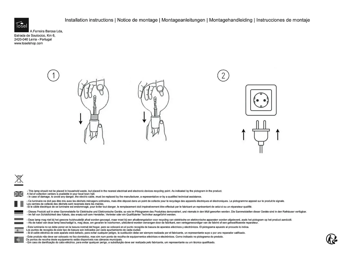 *Suspensión DE NIÑOSTOSEL ,metal ,Negro ,A 85xD20x P 20cm