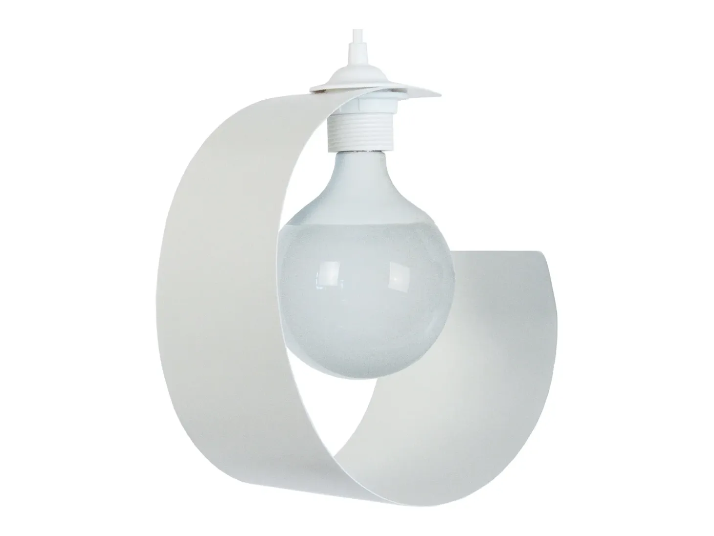 *Suspensión DE NIÑOSTOSEL ,metal ,Blanco, A85xD20xP 20cm