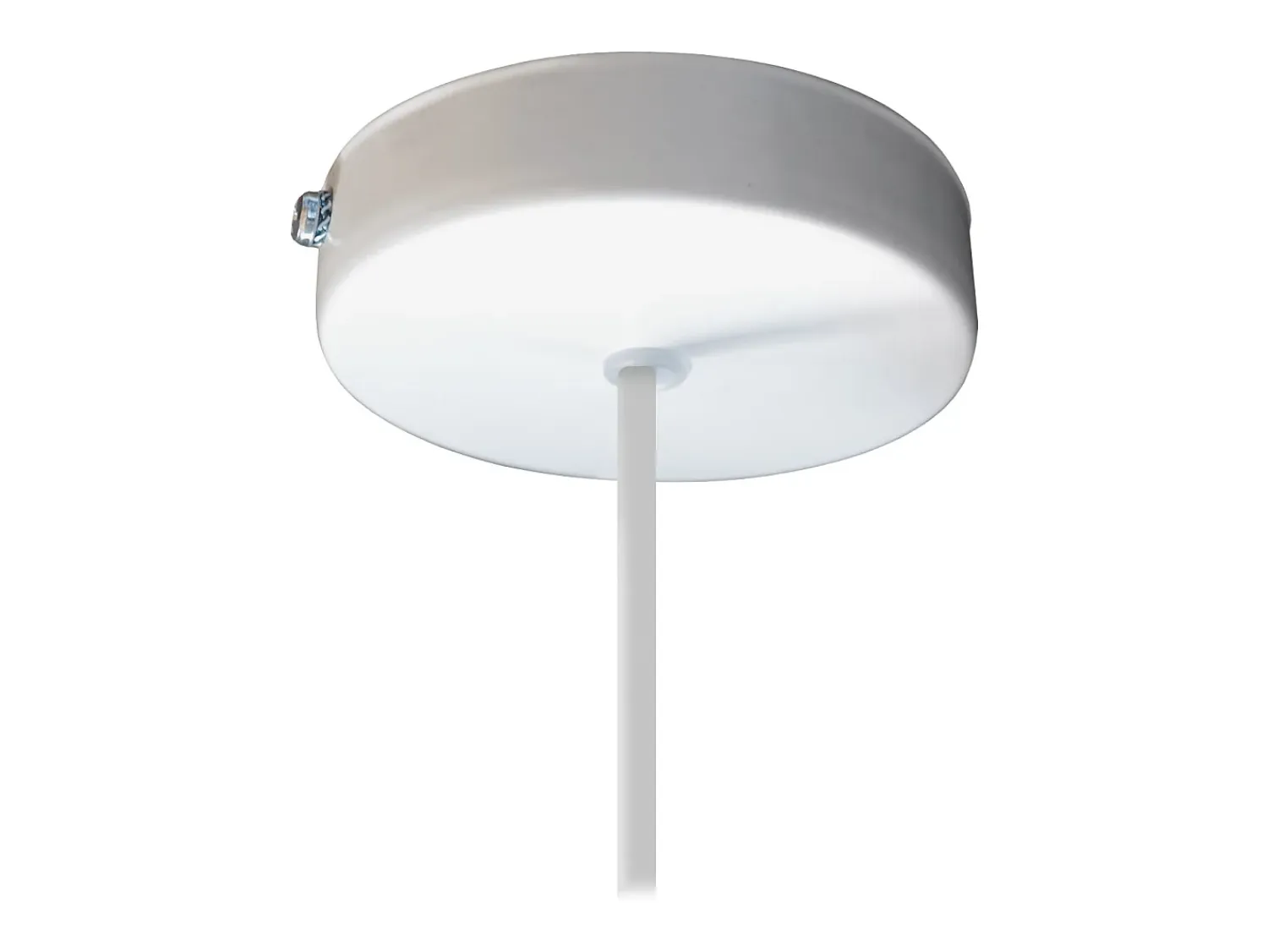 TOSEL Lámpara Suspendida^Suspensión , metal , ,A 65x D40xP40cm Blanco