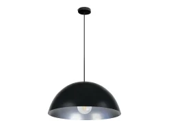 TOSEL Suspensión , metal, ,A78xD42,5x P 42,5cm Negro