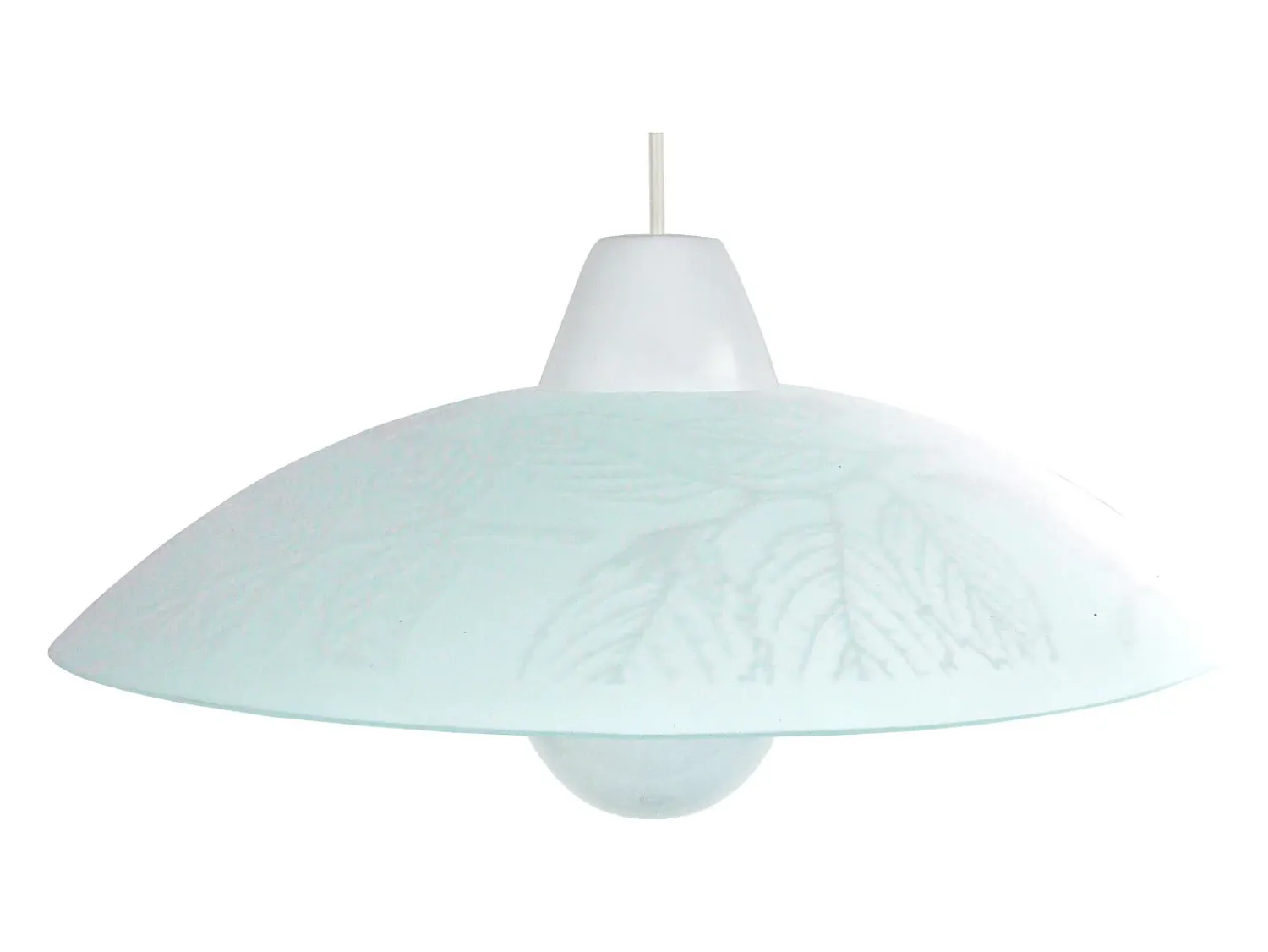 TOSEL Lámpara Suspendida^Suspensión , vidrio, , A 74xD45x P 45cm Gris