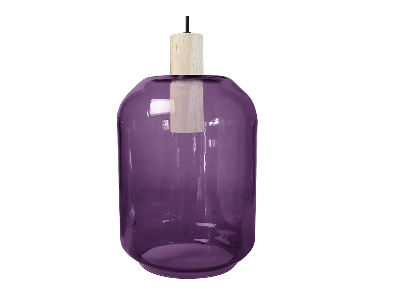Sale TOSEL Suspensión ,madera , , A 100xD20xP20cm Violeta