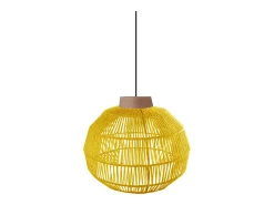 Hot TOSEL Suspensión ,metal, fibra,, A90xD32xP32cm Amarillo