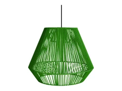 TOSEL Lámpara Suspendida^Suspensión ,metal, fibra,natural,A88xD40xP40cm Color natural claro
