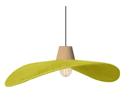 Best TOSEL Suspensión ,metal, fibra,,A70xD44xP50cm Amarillo