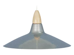 TOSEL Suspensión ,metal,Aluminio , A19xD38xP38cm Plateado