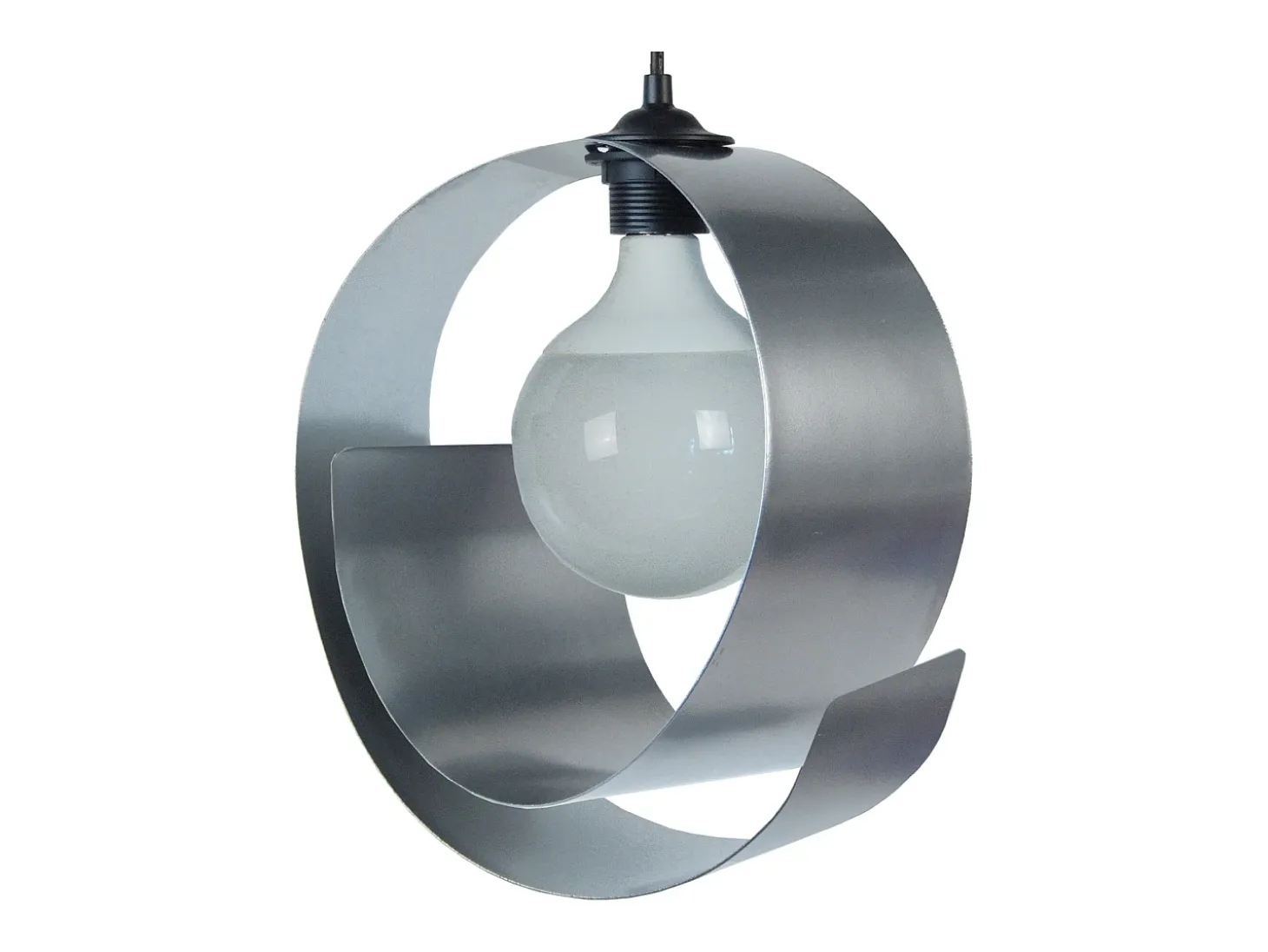 Suspensión TOSEL ,metal,Aluminio , A 86xD28xP28cm
