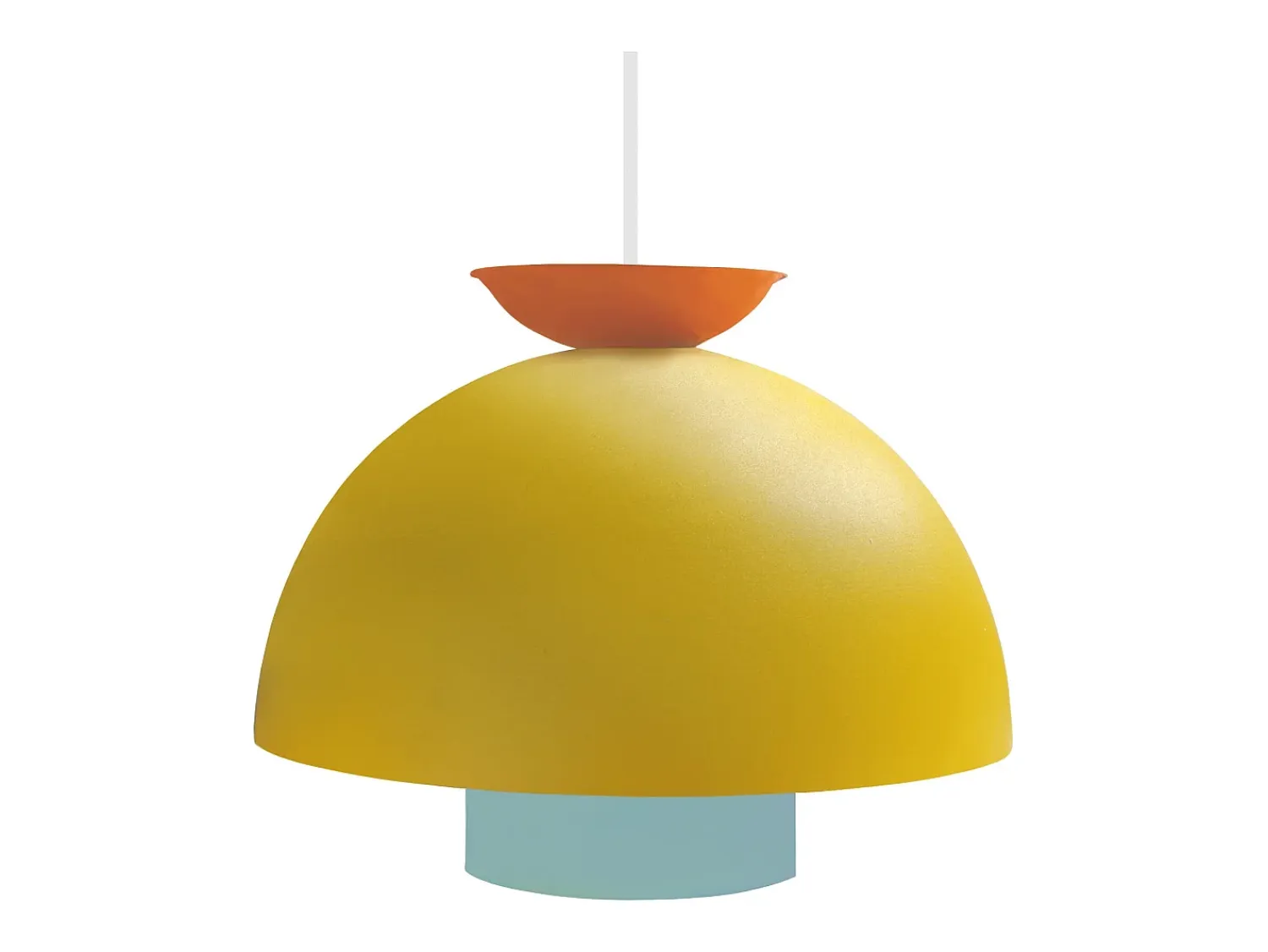 Outlet TOSEL Suspensión ,metal,,A110xD 30xP30cm Amarillo