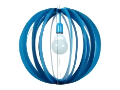 TOSEL Lámpara Suspendida^Suspensión ,metal, ,A110xD50xP50cm Azul