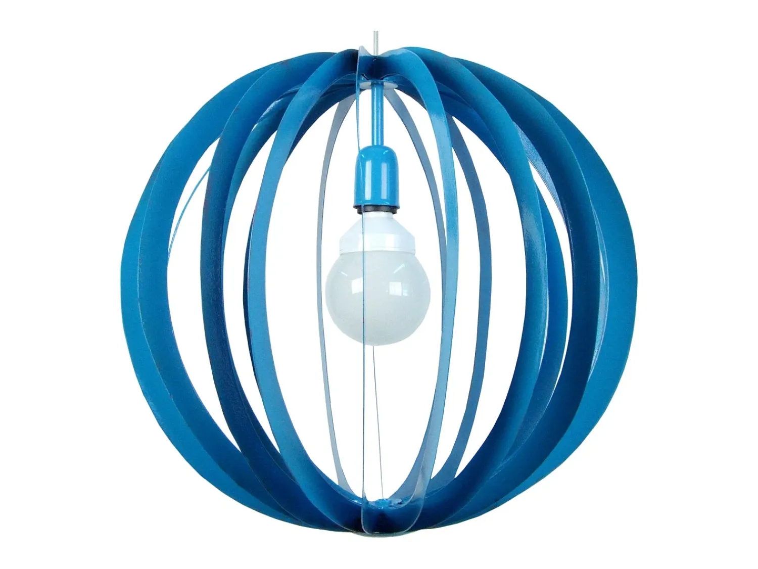 TOSEL Lámpara Suspendida^Suspensión ,metal, ,A110xD50xP50cm Azul