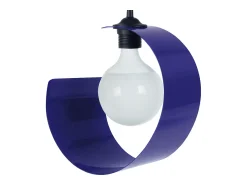 TOSEL Lámpara Suspendida^Suspensión ,metal, ,A 80x D17xP17cm Azul