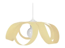 TOSEL Lámpara Suspendida^Suspensión ,metal,,A78xD30x P30cm Beige