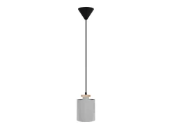 TOSEL Lámpara Suspendida^Suspensión ,metal, ,A70xD 13,5xP13,5cm Blanco