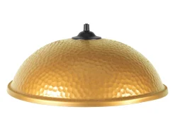 Suspensión TOSEL ,metal,Dorado ,A70xD 31xP31cm