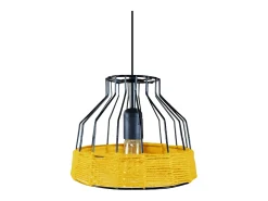 Best TOSEL Suspensión ,metal,fibra,, A 90xD25x P25cm Amarillo