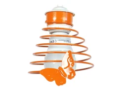 Suspensión TOSEL ,metal,Naranja,A 75x D14xP14cm