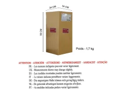 TOSEL Lámpara Suspendida^Suspensión ,metal, ,A112xD 29,5xP29,5cm Negro