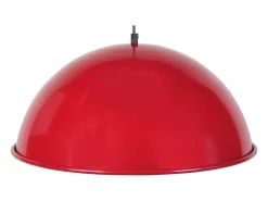Suspensión TOSEL ,metal,Rojo,A80x D44xP44cm